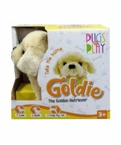 Pugs At Play Goldie Walking Dog