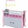 Doll Bed With Cabinet (Included Bedding And Ring The Bell)