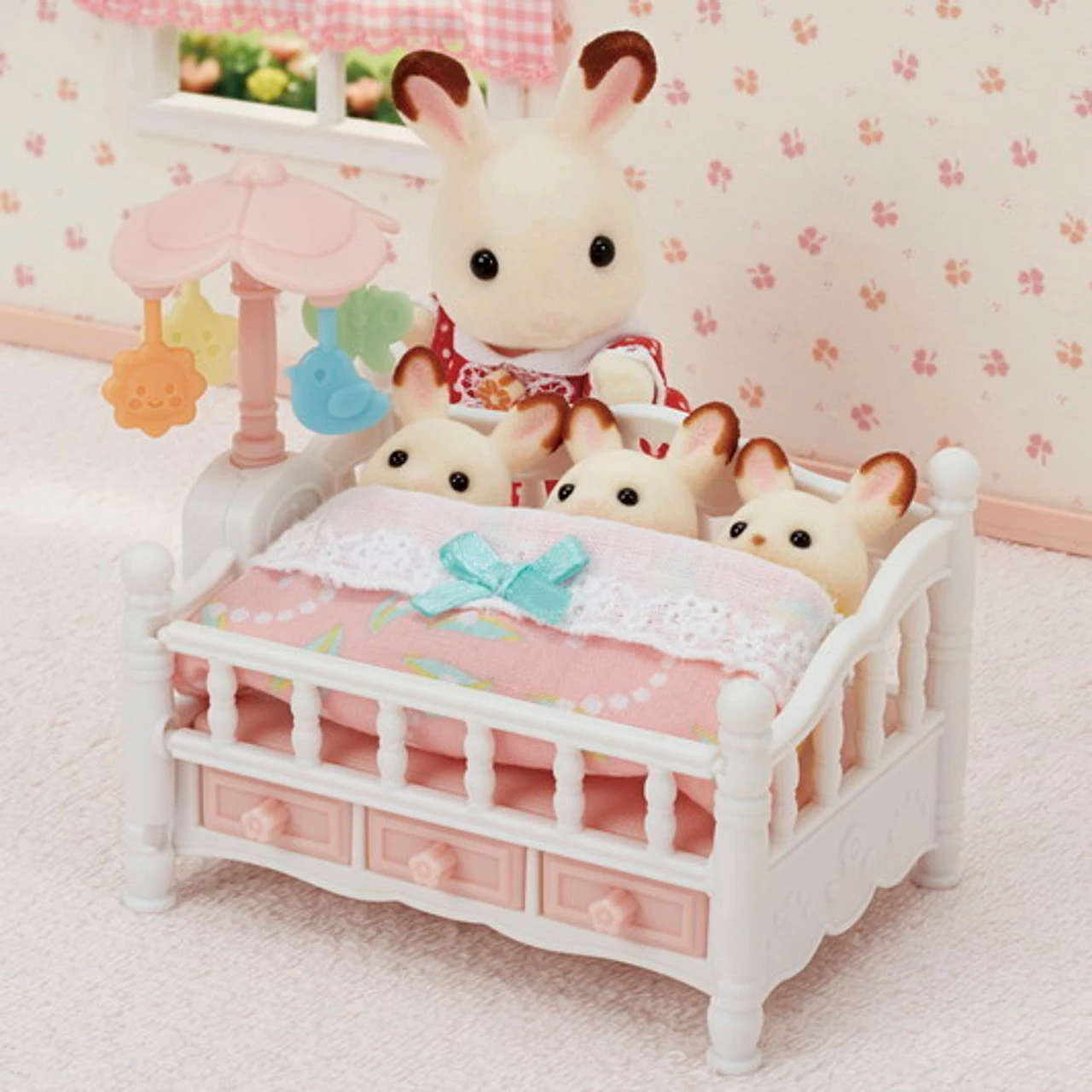 Sylvanian Families Crib With Mobile 3 Sylvanian Families Crib With Mobile - Image 3