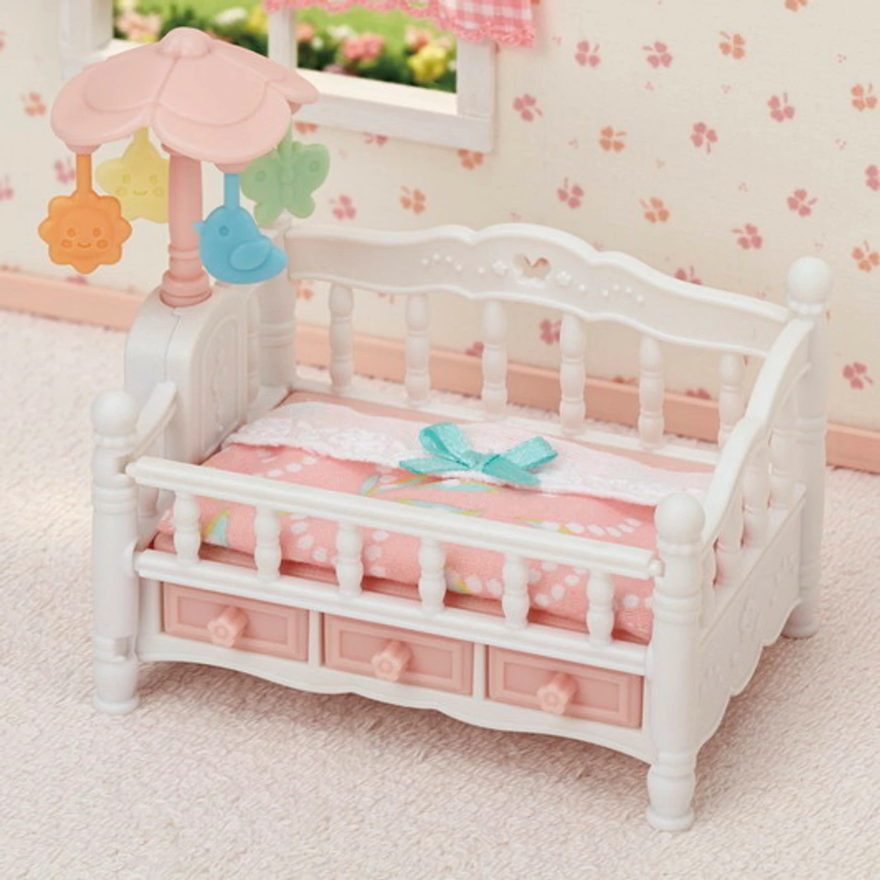 Sylvanian Families Crib With Mobile 4 Sylvanian Families Crib With Mobile - Image 4