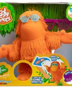 Jiggly Pets Tan-Tan Rubery Dancing Orangutan -Sylvanian Families-shop 21004264 5 95867.1644472626