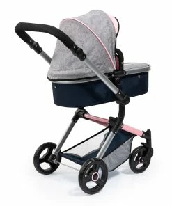 Bayer Neo Vario Pram - Dark Grey With Butterfly Motif 30 Bayer Neo Vario Pram - Dark Grey With Butterfly Motif -Sylvanian Families-shop 21006226 2 75019.1628483235