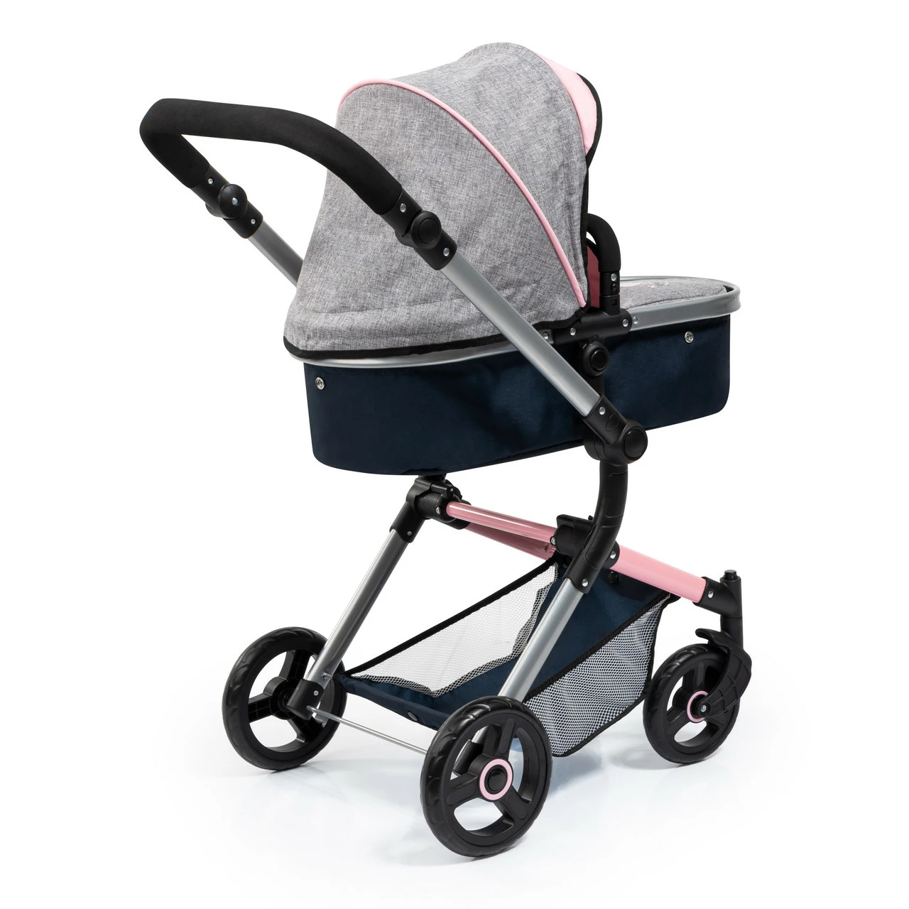 Bayer Neo Vario Pram - Dark Grey With Butterfly Motif 15 Bayer Neo Vario Pram - Dark Grey With Butterfly Motif - Image 15