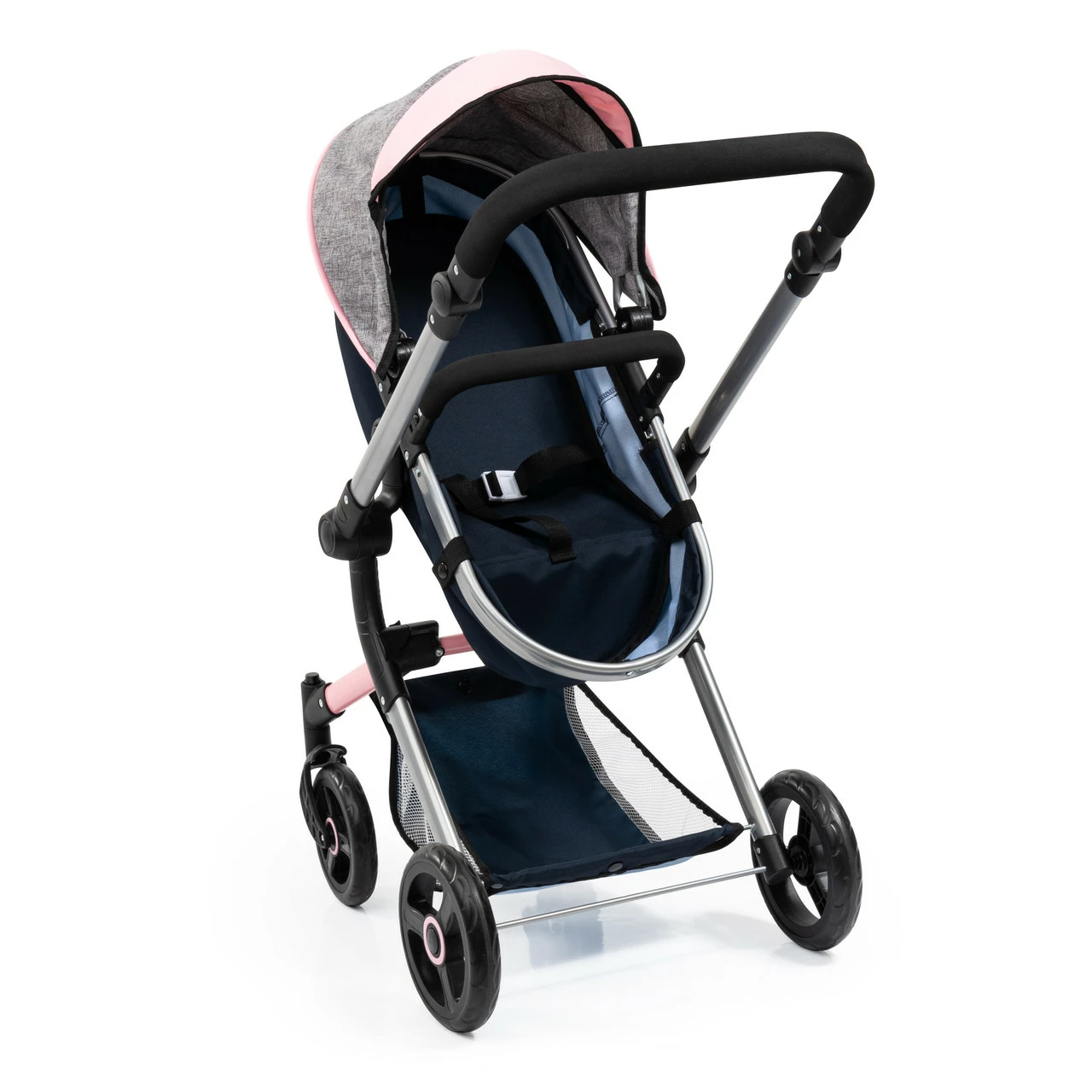 Bayer Neo Vario Pram - Dark Grey With Butterfly Motif 10 Bayer Neo Vario Pram - Dark Grey With Butterfly Motif - Image 10