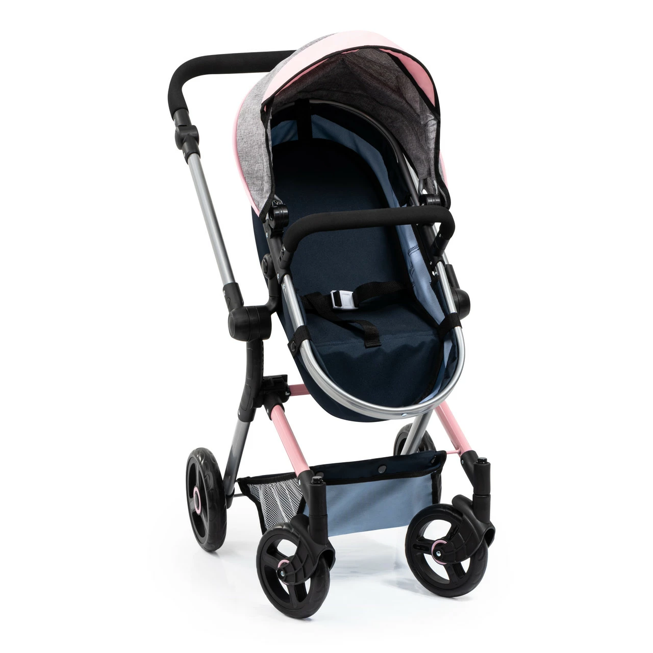 Bayer Neo Vario Pram - Dark Grey With Butterfly Motif 8 Bayer Neo Vario Pram - Dark Grey With Butterfly Motif - Image 8