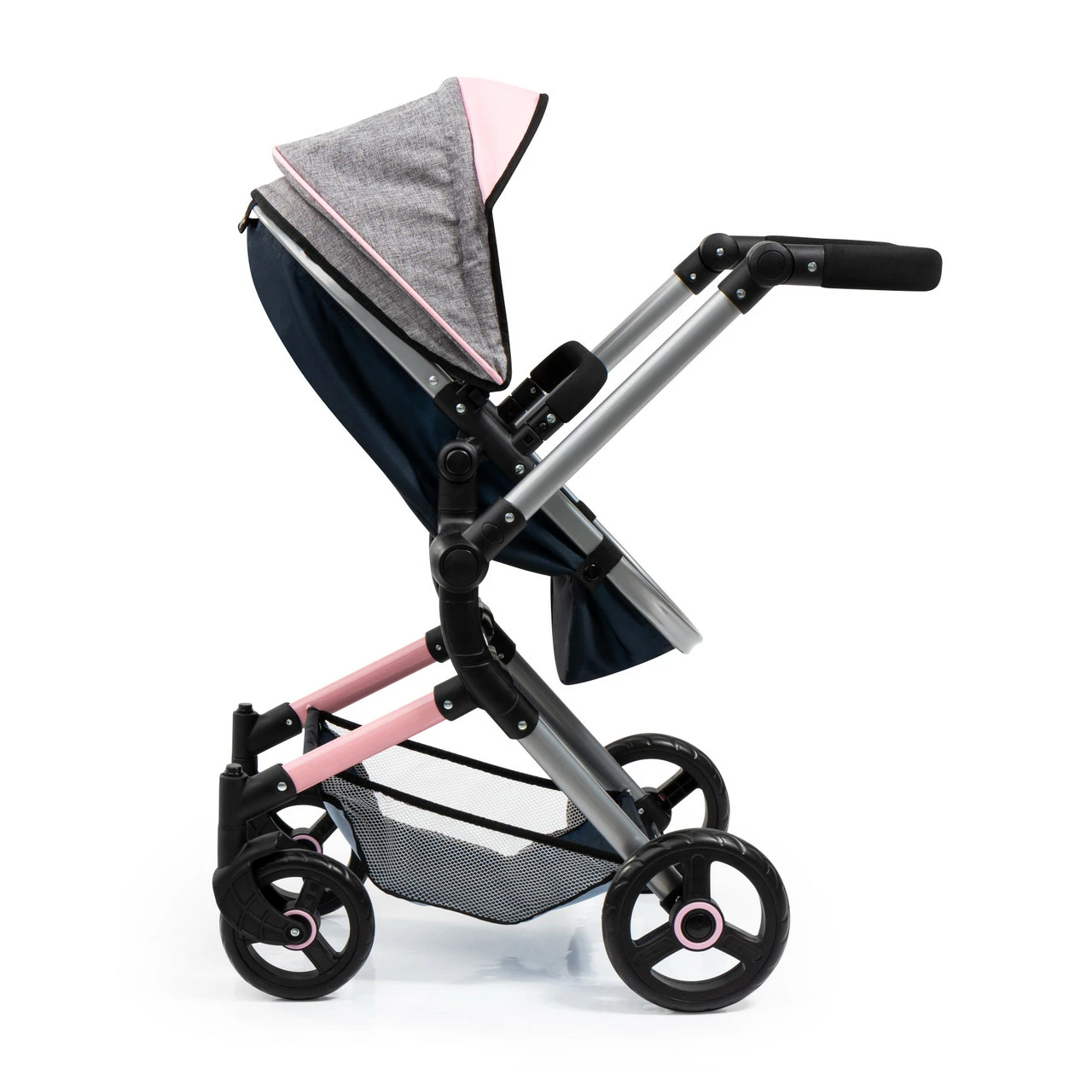 Bayer Neo Vario Pram - Dark Grey With Butterfly Motif 9 Bayer Neo Vario Pram - Dark Grey With Butterfly Motif - Image 9