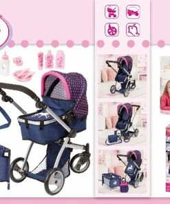 Bayer Milano Mega Set - Dark Blue With Pink Hearts -Sylvanian Families-shop 21006228 1 71864.1630041304