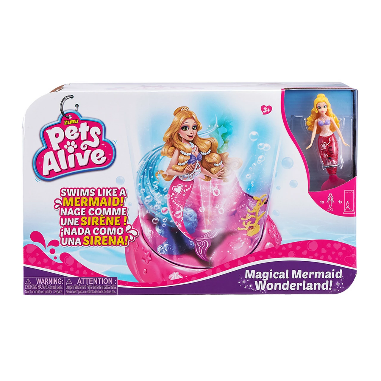 Pets Alive Water Activated Magical Mermaid Playset Robotic Toy 4 Pets Alive Water Activated Magical Mermaid Playset Robotic Toy - Image 4