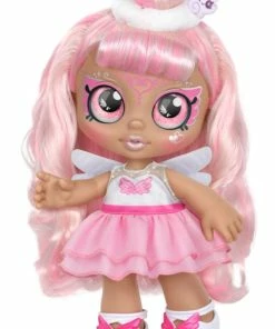 Kindi Kids Dress Up Magic Angelina Wings Angel Face Paint Reveal Doll