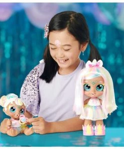 Kindi Kids Dress Up Magic Mini Mello Unicorn Baby Sister Face Paint Reveal Doll -Sylvanian Families-shop 22004240 4 85881.1662524603