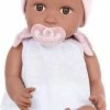 Babi Doll With Body Suit & Pink Headband