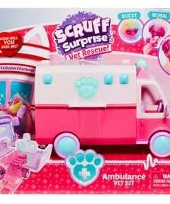 Little Live Pets Scruff Surprise Playset -Sylvanian Families-shop 30066 LL SCRUFF SURP S1 AMBLANC PSET F FEP 32153.1592974710