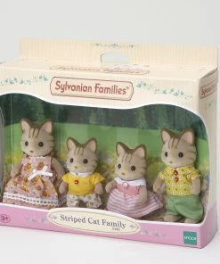 Sylvanian Families - Striped Cat Family | SF5180