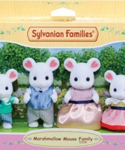 Sylvanian Families - Marshmallow Mouse Family | SF5308