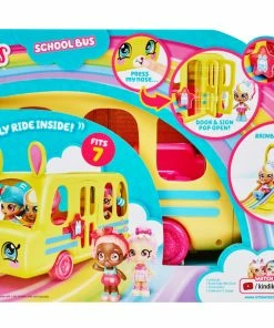 Kindi Kids Minis Series 1 School Bus -Sylvanian Families-shop 50084 KKS MINIS S1 SCHOOL BUS B FEP 33433.1611792407
