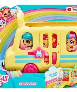 Kindi Kids Minis Series 1 School Bus -Sylvanian Families-shop 50084 KKS MINIS S1 SCHOOL BUS F FEP 57409.1611792390