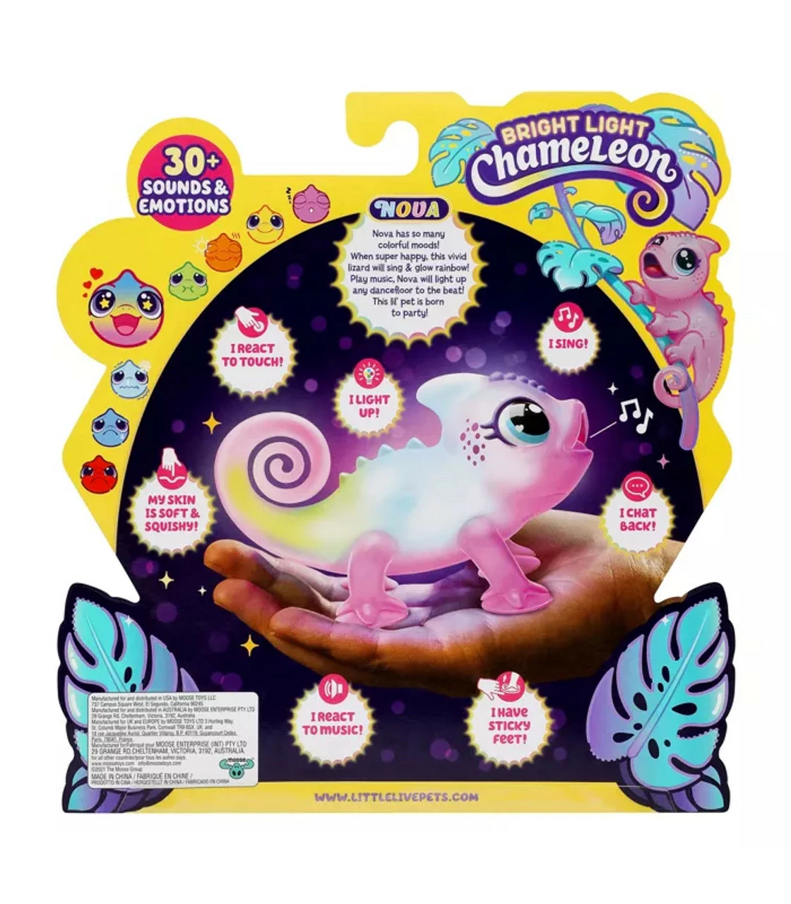 Little Live Pets Bright Light Chameleon Sunny 10 Little Live Pets Bright Light Chameleon Sunny - Image 10