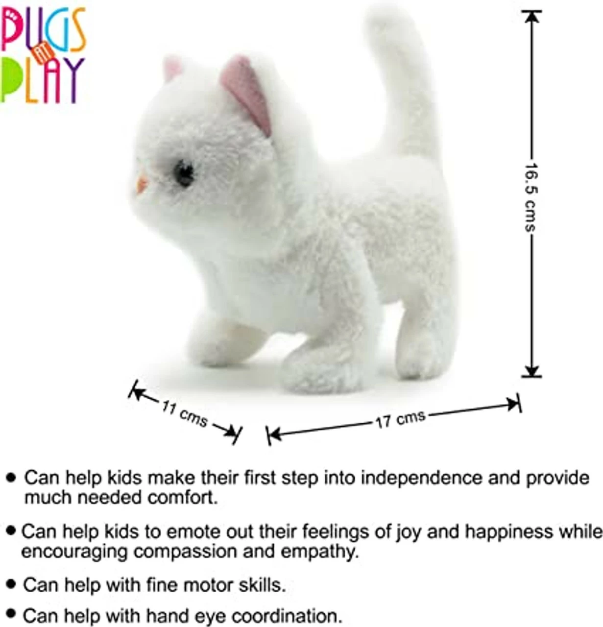 Pugs At Play Casper Walking Cat 5 Pugs At Play Casper Walking Cat - Image 5