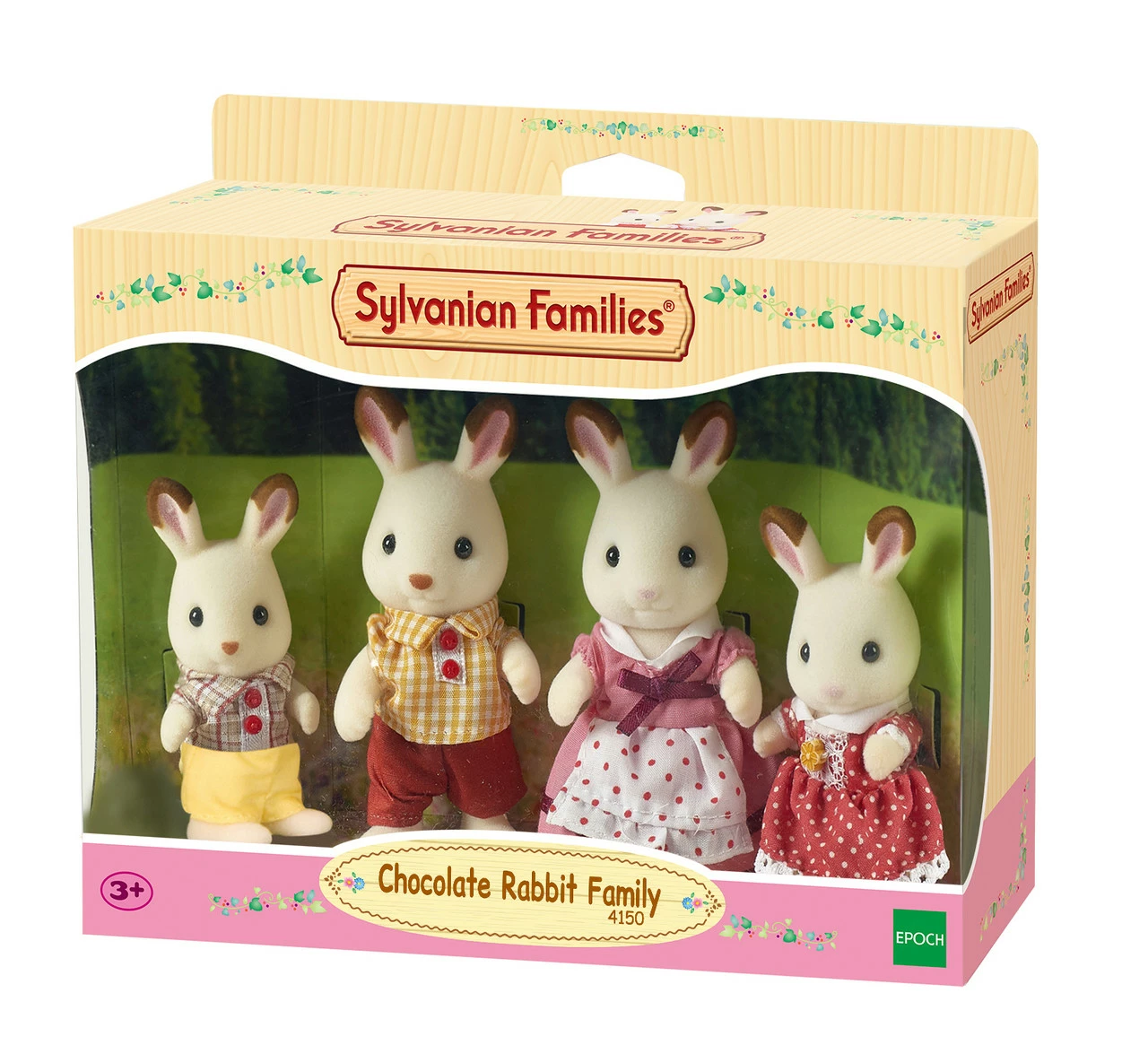 Sylvanian Families - Chocolate Rabbit Family | SF4150 1 Sylvanian Families - Chocolate Rabbit Family | SF4150