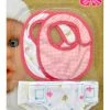 Dolls World Gold Bibs & Nappies 2019
