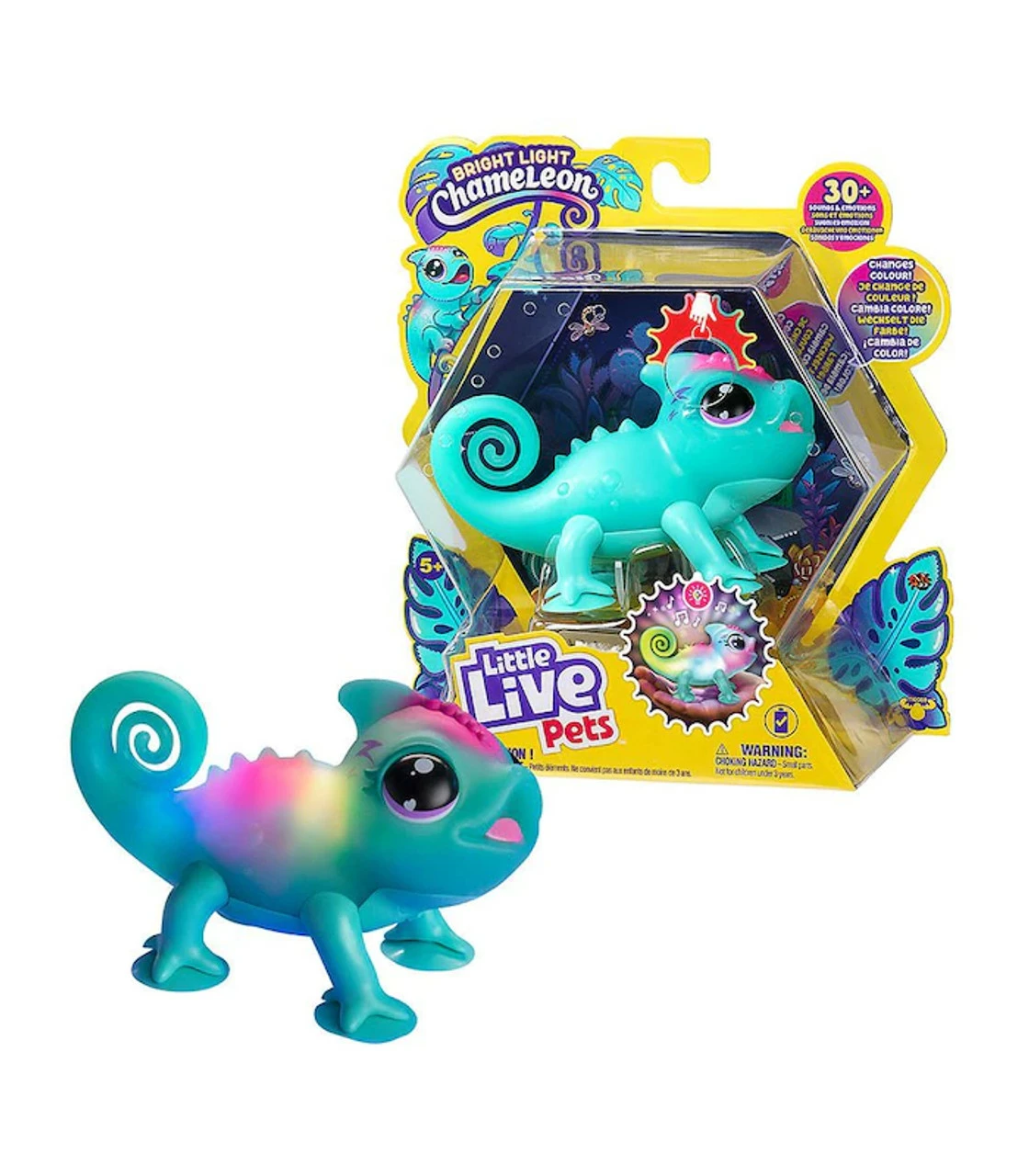 Little Live Pets Bright Light Chameleon Sunny 2 Little Live Pets Bright Light Chameleon Sunny - Image 2