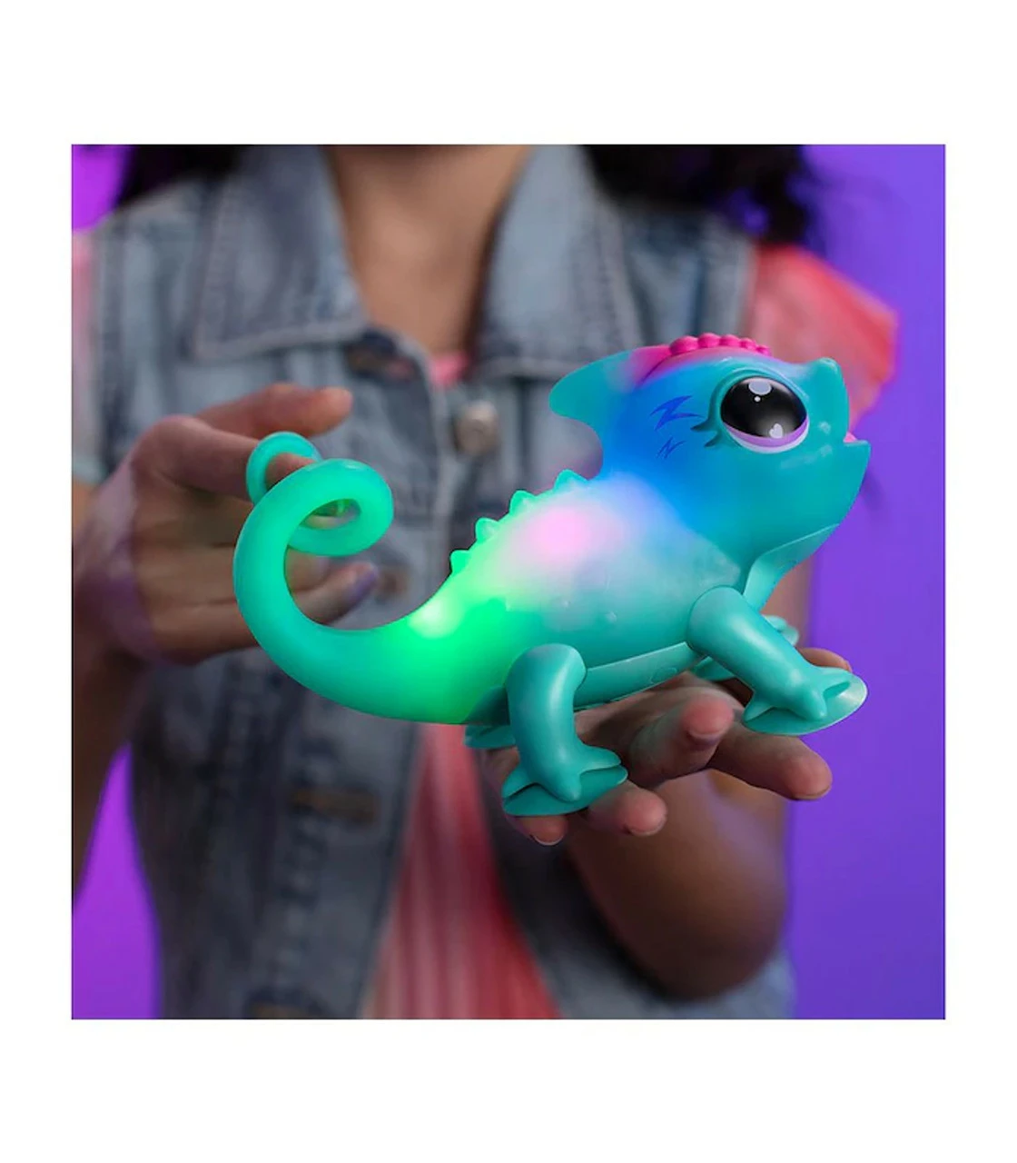 Little Live Pets Bright Light Chameleon Sunny 9 Little Live Pets Bright Light Chameleon Sunny - Image 9