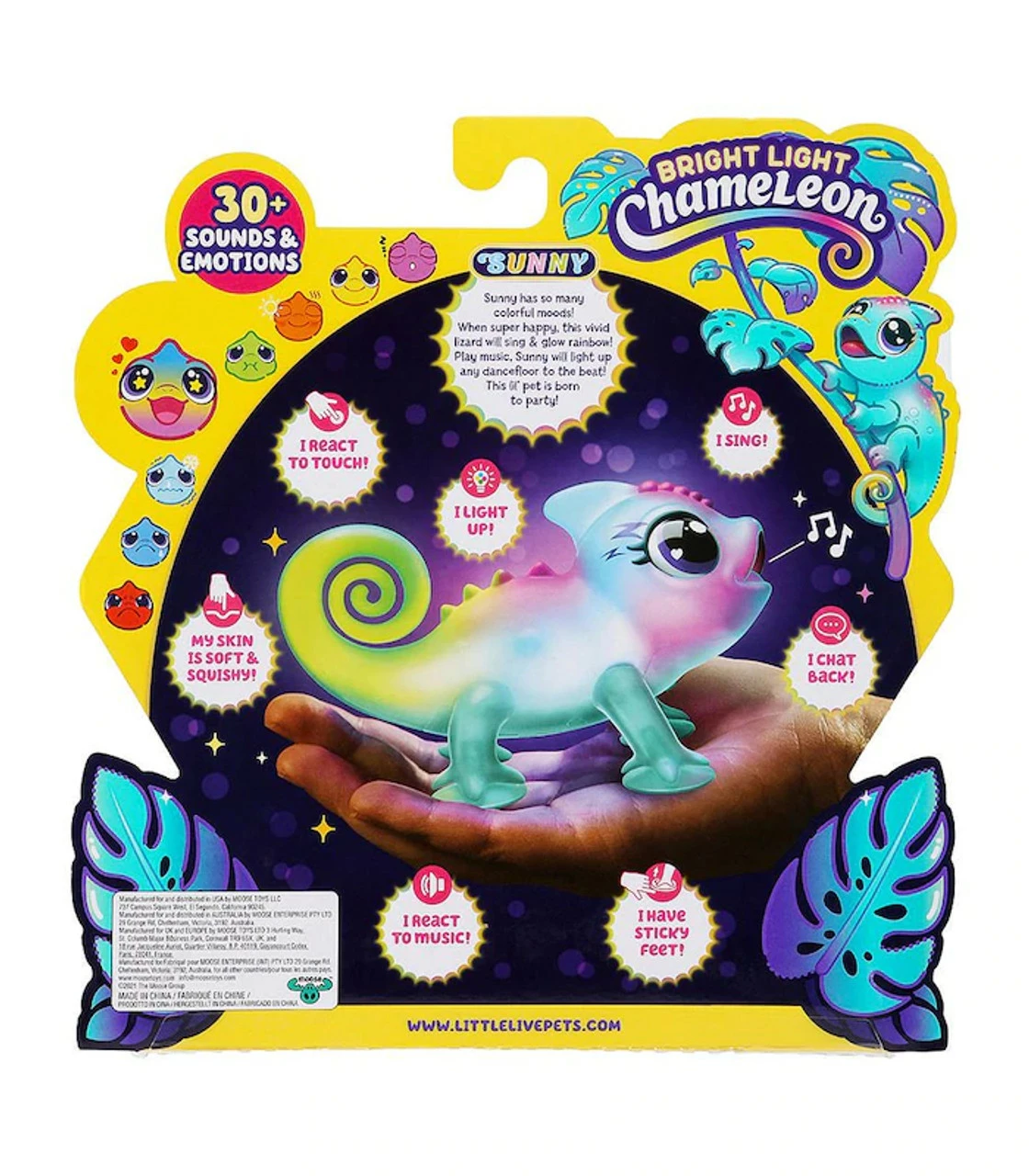 Little Live Pets Bright Light Chameleon Sunny 16 Little Live Pets Bright Light Chameleon Sunny - Image 16