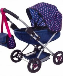Bayer Cosy Dolls Pram - Assorted Colours -Sylvanian Families-shop Dark blue 67702.1664425521
