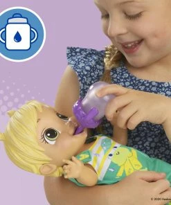 Baby Alive Baby Gotta Bounce, Frog, Blonde Hair -Sylvanian Families-shop E9427 LS BA BouncingBaby 4 63668.1605943573