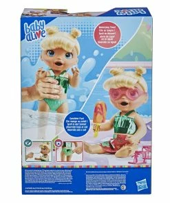 Baby Alive Sunshine Snacks, Blonde Hair -Sylvanian Families-shop F16805X10 5010993813919 back 20 91109.1610699789