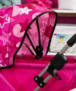 Bayer Cosy Dolls Pram - Assorted Colours -Sylvanian Families-shop Hot Pink 1 25670.1664425522