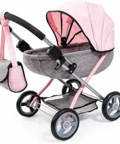 Bayer Cosy Dolls Pram - Assorted Colours -Sylvanian Families-shop Pink 2 09686.1664425417