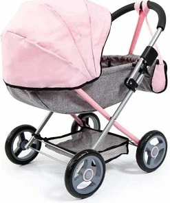 Bayer Cosy Dolls Pram - Assorted Colours -Sylvanian Families-shop Pink 29143.1664425418