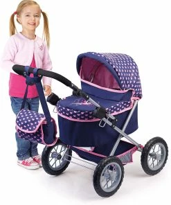 Bayer Cosy Dolls Pram - Assorted Colours -Sylvanian Families-shop Purple 2 34882.1664425419