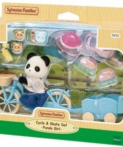 Sylvanian Families Cycle & Skate Set With Girl Panda -Sylvanian Families-shop Sylvanian Families Cycle Skate Set with Girl Panda 3 27783.1663558051