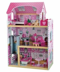 Famille Modern Dollhouse With Elevator
