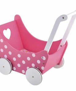Famille Dark Pink Dolls Pram