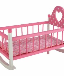 Famille Dark Pink Dolls Cradle