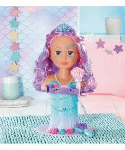Baby Born Mermaid Styling Head 9 Baby Born Mermaid Styling Head -Sylvanian Families-shop baby born 27cm mermaid kids childrens styling doll head w electronic shower 3y 8309826 01 93468.1658386478