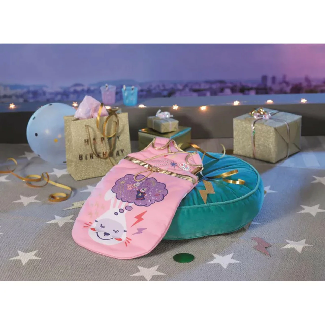 Baby Born Happy Birthday Sleeping Bag 3 Baby Born Happy Birthday Sleeping Bag - Image 3