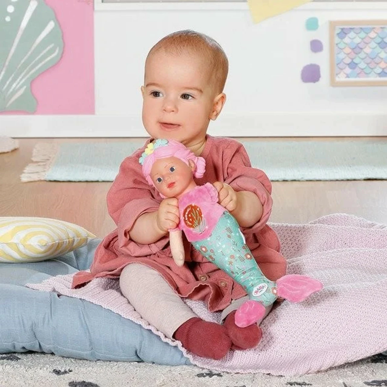 BABY Born Mermaid For Babies 30cm 3 BABY Born Mermaid For Babies 30cm - Image 3