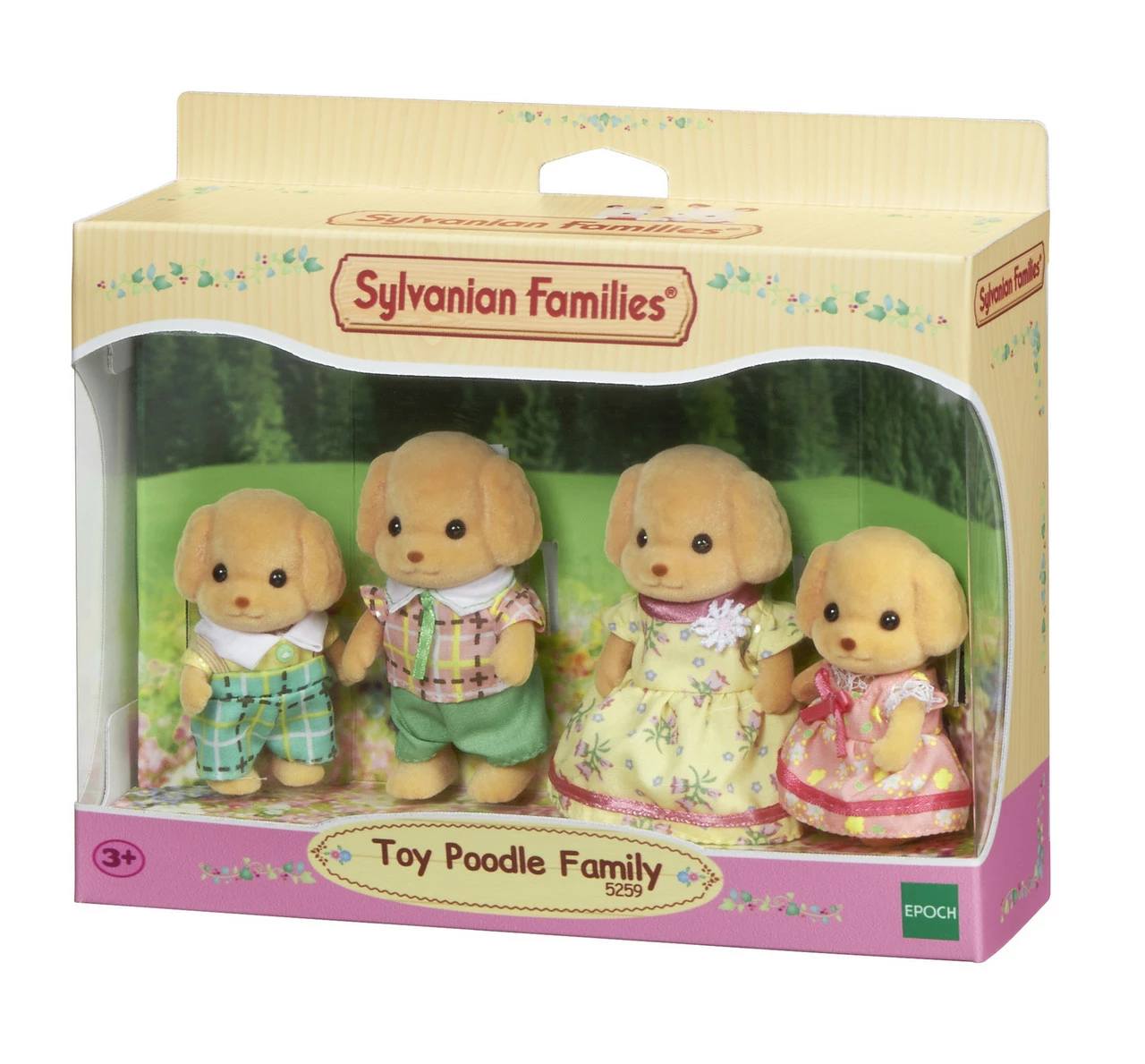Sylvanian Families - Toy Poodle Family | SF5259 1 Sylvanian Families - Toy Poodle Family | SF5259