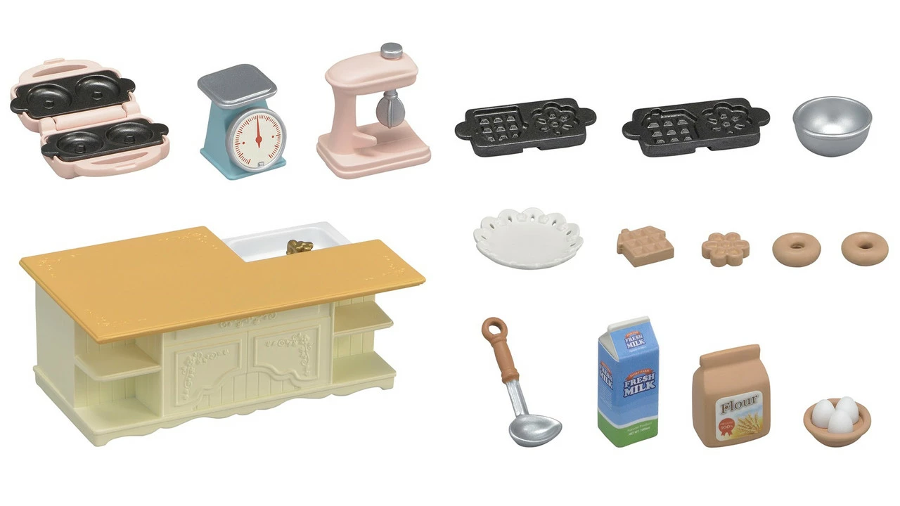 Sylvanian Families Kitchen Island 1 Sylvanian Families Kitchen Island
