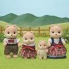 Sylvanian Families Caramel Dog Family