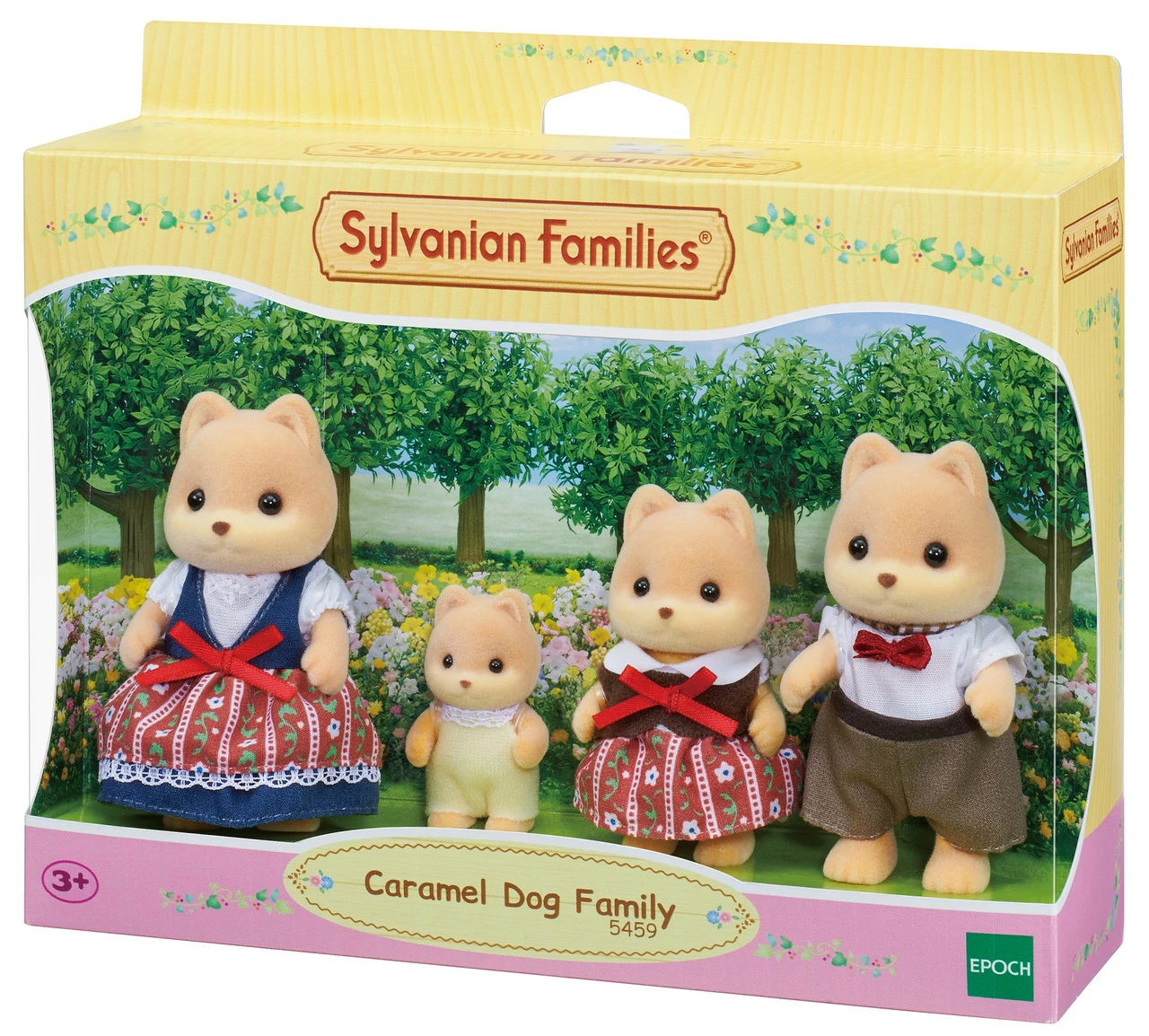 Sylvanian Families Caramel Dog Family 2 Sylvanian Families Caramel Dog Family - Image 2
